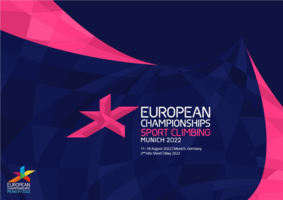 Plakat ME we wspinaczce sportowej